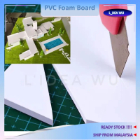 610x915mm White PVC Foam Board Replace wood 3mm/5mm/10mm Waterproof Anti-corrosion PVC Papan Melukis