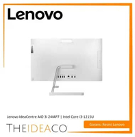 Lenovo IdeaCentre AIO 3i C5ID C6ID i3-1215U 8GB 512GB SSD 23.8" Win11Home W1Y Onsite White