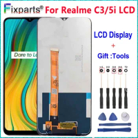 Tested Well For Realme C3 LCD Display Touch Screen Digitizer Assembly Replacement RMX2027 For Realme 5i LCD With Tools