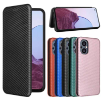 For OPPO A96 4G 5G Case Luxury Carbon Fiber Skin Magnetic Adsorption Case For OPPO A96 A 96 OPPOA96 Phone Bags