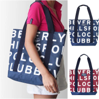 Beverly Hills Polo Club กระเป๋าผ้าแคนวาส Tote bag คําแนะนําการขายที่ร้อนแรงในเดือนนี้