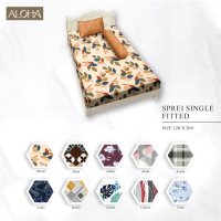 Aloha - Sprei Single 120x200 Tinggi 20Cm