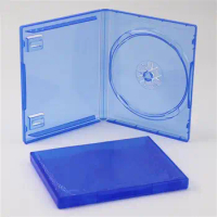 1pc for Sony PS5 / PS4 Replacement CD Game Case Blue Cover Protective Box Game Disk Holder CD DVD Discs Storage Bracket Box
