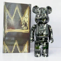 28CM Adjustable Bearbrick400 Violent Bear Disguise Series Character Statue Fashion Home Luxury Style Room Decoration