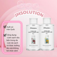 Jmsolution Cleansing Water Nước Tẩy Trang - 500ml