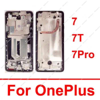 Middle Frame Housing Cover For OnePlus 1+ 7 7T 7 Pro Middle Frame Bezel Chassis Replacement