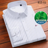 2022 camisas masculina 100% algodão fino manga longa casual fino cor sólida xadrez impressão listra vestido formal camisa