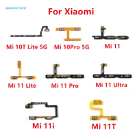 1PCS For Xiaomi Mi 11 10 5G 11 Lite Pro Ultra 11i 11T 10T Mute Side Button Original Key Switch Volume Power On Off Flex Cab
