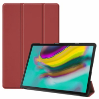 Castor Magnet clasp Luxury PU leather case cover for Samsung Galaxy Tab S5e T720 T725 tablet case