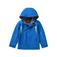 【St.Bonalt聖伯納】機能防風防水單層衝鋒衣│童款 8035 寶藍-130