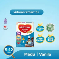 Vidoran Xmart 5+ Box Kemasan 575 g Madu