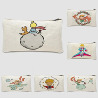 Little Prince Cosmetic Bags Makeup Pouch Casual Retro Women Toiletry Organizer New Arrival Pretty Cute Zipper Pencil Cases Gift