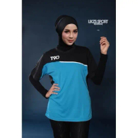T90 Jersey Man Style T90 Black Edition Thai Quality Jersey Futsall Trainning Warm Up Badminton Jersi