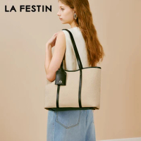 LA FESTIN Tote Bag for Women's 2024 New Large Capacity Shoulder Bag Ladies Crossbody Bag Fashion Messenger Bag Shopping Bags