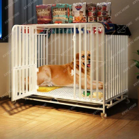 Dog Cage Large Dog Medium Size with Toilet Kennel Dog House Pet Villa Indoor Dog Dog Cage Sub Cat Cage Cage Pour Chat Exterieur