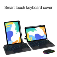 Smart Keyboard Case for Huawei MatePad 10.4 2022 BAH4-AL10/W09 Touchpad Backlit Teclado for MatePad 10.4 2020 Cover Keyboard