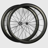 700C full carbon fiber Dimple surface wheels 50mm depth 25mm width Glof surface carbon wheelset with "Z" mark