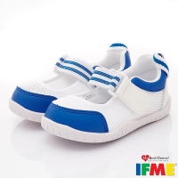 IFME健康機能鞋款 透氣室內鞋款000396藍白(中小童段)櫻桃家