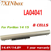7XINbox 14.4V LA04041 728460-001 Battery For HP Pavilion 14 15 Notebook PC F3B96AA HSTNN-UB5M HSTNN-IB5S HSTNN-YB5M HSTNN-Y5BV