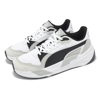 Puma 休閒鞋 Trinity 2 Jr 大童 女鞋 白 黑 灰 復古 運動鞋  40149001