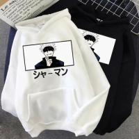 Japanese anime Satoru Gojo Shaman Hoodies Sweatshirt Pullovers Tops Long Sleeves Jujutsu Kaisen Cartoon Hoodies Men women