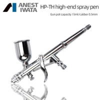Original Japan Iwata HP-TH 0.5MM Upper Pot Trigger Type With Air Conditioning Spray Pen Painting Model Coloring Airbrush