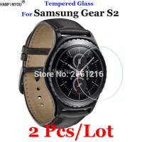2 Pcs/Lot For Samsung Gear S2 Tempered Glass 9H 2.5D Premium Screen Protector Film For Samsung Gear S2 / S2 Classic SmartWatch