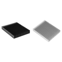 Aluminum Heatsink 150x120x20mm Square CPU Heat Sink Cooling Coolers Fins for AX6