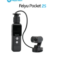 FeiyuTech Feiyu Pocket 2S 3-Axis Gimbal Camera Split Design Magnetic Base 1 / 2.5-Inch Sensor 130 Field of View Ultra HD 4K