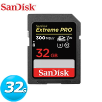 【最高22%回饋 5000點】       SanDisk Extreme Pro SDHC UHS-II 32GB 記憶卡