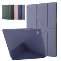 Funda for Tablet Samsung Galaxy Tab A7 10.4 2020 Folding Silicone TPU Stand Cover for Tab A7 A 7 Case SM-T500 SM-T505