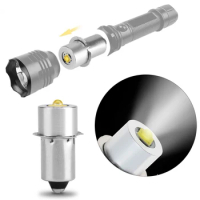 P13.5S Pr2 LED Bulb 3W Upgrade LED Flashlight Bulb Maglite LED Conversion Kit Mag Light LED Bulb 2-16 C&amp;D Cells Maglite Torch