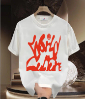 Convergent - Culture Boxy 20s Baju  Distro  Putih  unfinished xply putih Pria Punkshter Terate Psht 