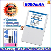 LOSONCOER 8000mAh Battery EB-BT725ABU For Samsung Galaxy Tab S6 Lite / Tab S5e T725C T720 SM-T720 SM-T725 Tablet Battery