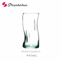 【Pasabahce】Aware Collection 440mL 長水杯 曲線杯 曲線玻璃杯 玻璃水杯