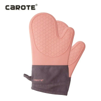 Premium!! Carote Sarung Tangan Tahan Panas  Cocok Untuk Oven / Microwave - Merah