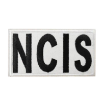 4" NCIS Movie TV Iron On/Sew On Patch Tshirt TRANSFER MOTIF APPLIQUE Rock Punk Badge NC