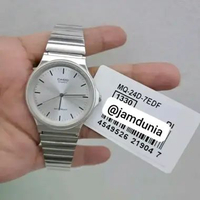 CASIO ORIGINAL - CASIO MQ-24D-7E - JAM TANGAN WANITA JAM WANITA - STAINLESS CASIO MQ-24D-7E CASIO MQ