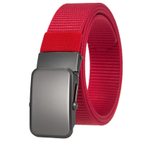 Casual Business Belt Nylon Woven Leather Belt Men's Roller Buckle Belt LY36-25390-3