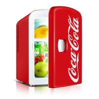 Mini 4L Refrigerator Car Refrigerator 12v Car Refrigerator Car Home Dualuse Refrigeration Small Refrigerator