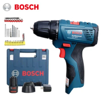 Bosch GSR 120-LI 12V Lithium Electric Drill Rechargeable Cordless Multi-function Home DIY Screwdriver Woodwork Steel Power Tool
