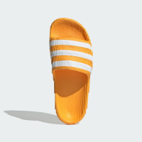 ADIDAS ORIGINALS ADILETTE 22 三葉草 男女運動拖鞋-橘黃色-IE9183
