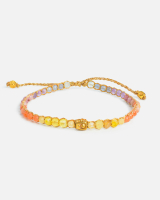 Change  Angel No. 555 Aura Bracelet Kombinasi Citrine,Yellow Opal,Light Carnelian,Pink Aventurine,Am