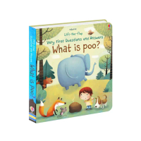 【iBezT】What is poo(Very First Questions & Answers翻翻硬頁遊戲書)
