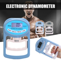 Digital Electronic Hand Gripper Dynamometer Grip Strength Measurement Meter Auto Hand Grip Power 0-120 KG Sports Hand trainer