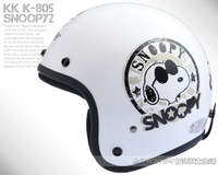 史努比 SNOOPY 墨鏡 白 安全帽 K-805 【正版授權】 KK 華泰 耀瑪騎士生活
