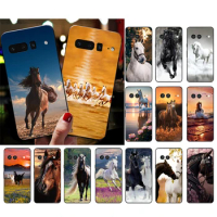 Horse Phone Case For Google Pixel 7A 8 7 Pro 7 6A 6 Pro 5A 4A 3A Pixel 4 XL Pixel 5 6 4 3 3A XL Shell