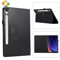 For Samsung Galaxy Tab S9 11 Plus 12.4 Ultra 14.6 inch Case PU Leather Folding Folio Stand Cover for Samsung Tab S8 S7 11" Funda