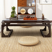 【金木魚】日式禪意新中式和室桌-100*55*30cm(矮桌/和室桌/榻榻米茶幾)