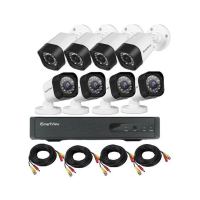 1080P AHD DVR 室外防水槍型8鏡頭套裝  